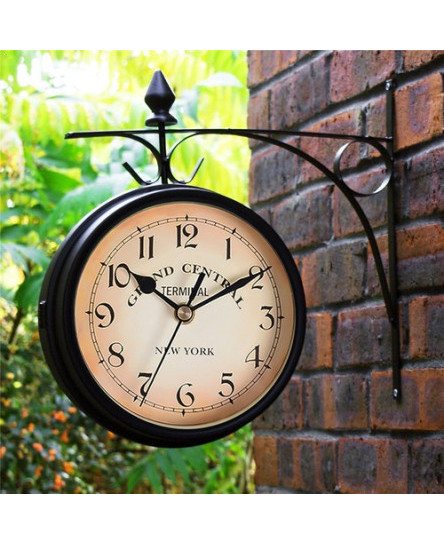 outdoor-garden-paddington-station-wall-clock-double-sided-outside-bracket-round