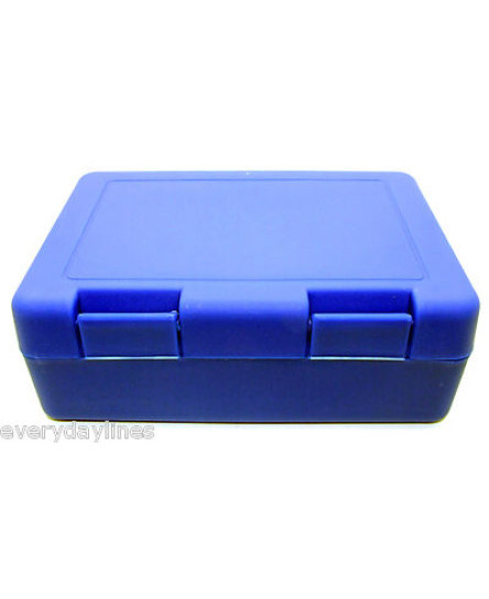 ** Blue Plastic Multi Purpose Storage Box / Lunch Box / Craft Box / Tool Box **